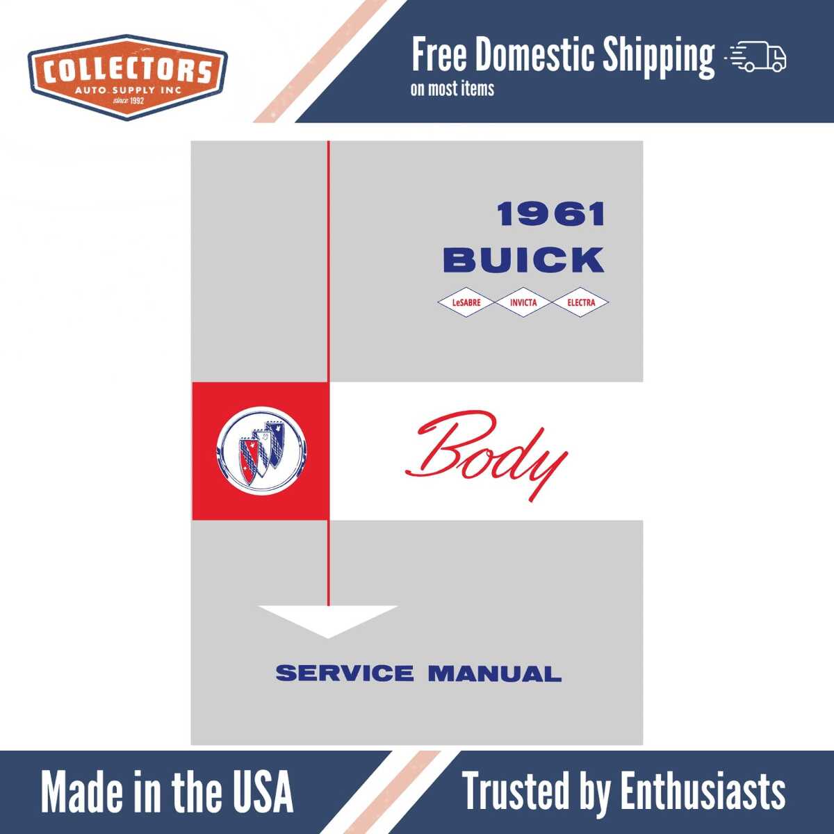 Service Manual for 1961 Buick