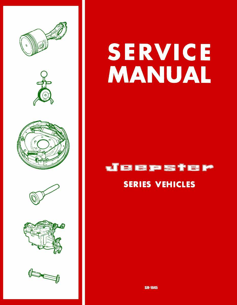 Service Manual for 1967-1971 Jeepster and Commando