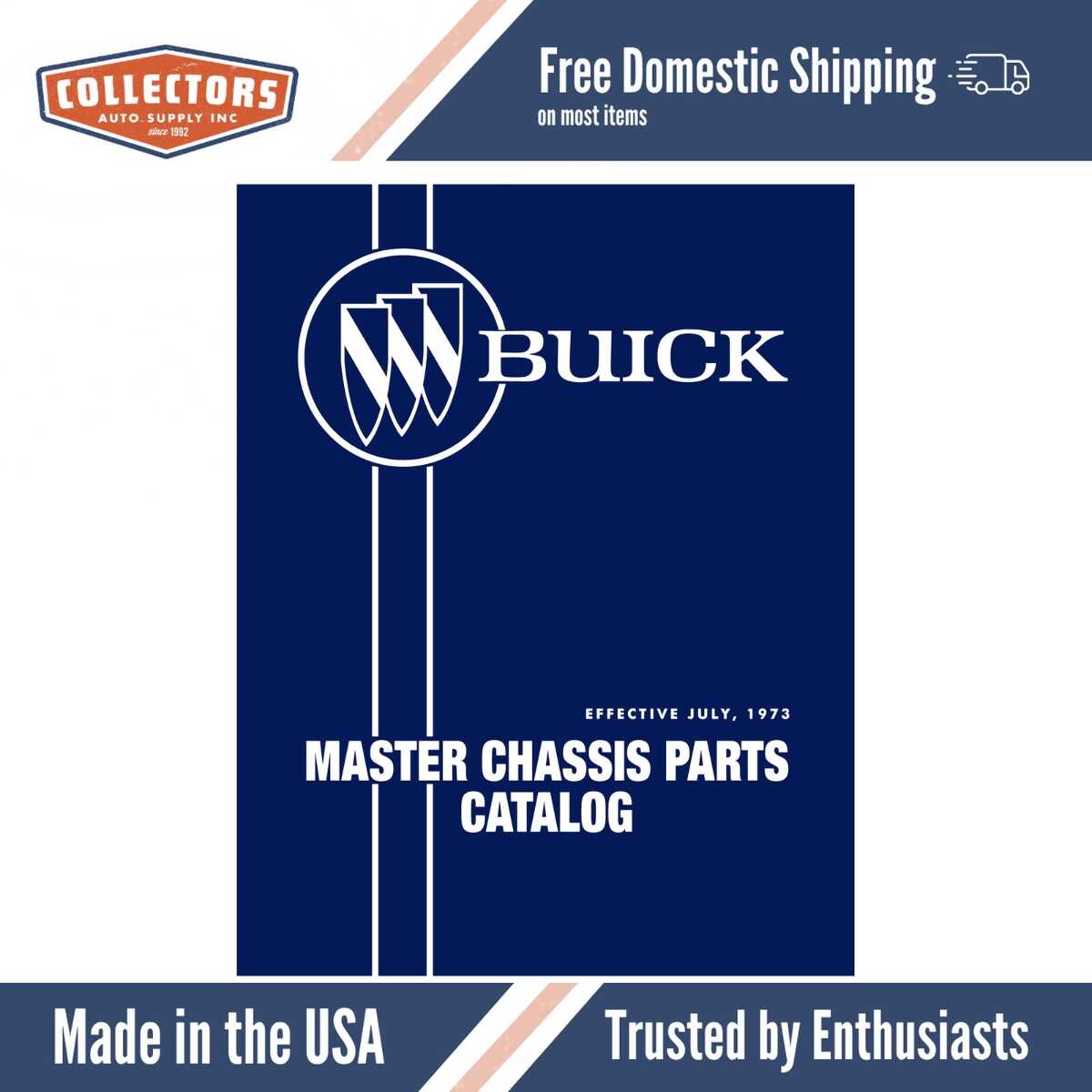 Parts Catalog for 1961-1973 Buick Master Chassis & Body