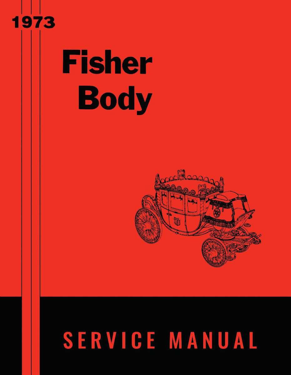 Body Shop Manual for 1973 Fisher Body Shop Manual for 1973 Fisher