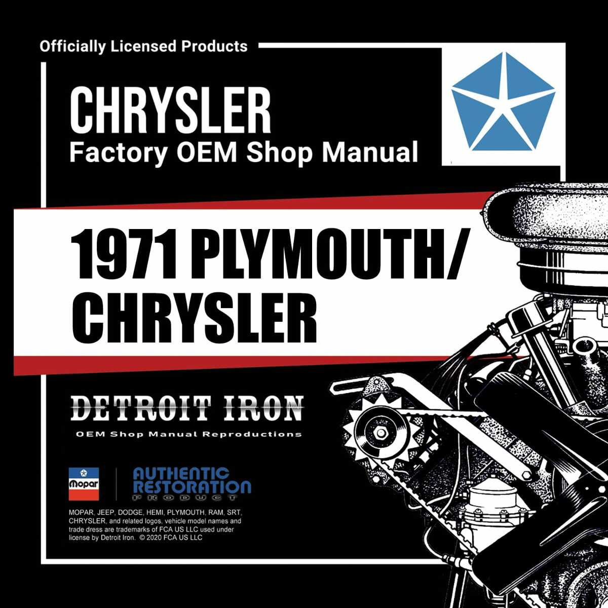 Digital Shop Manual and Resources for 1971 Plymouth, Chrysler
