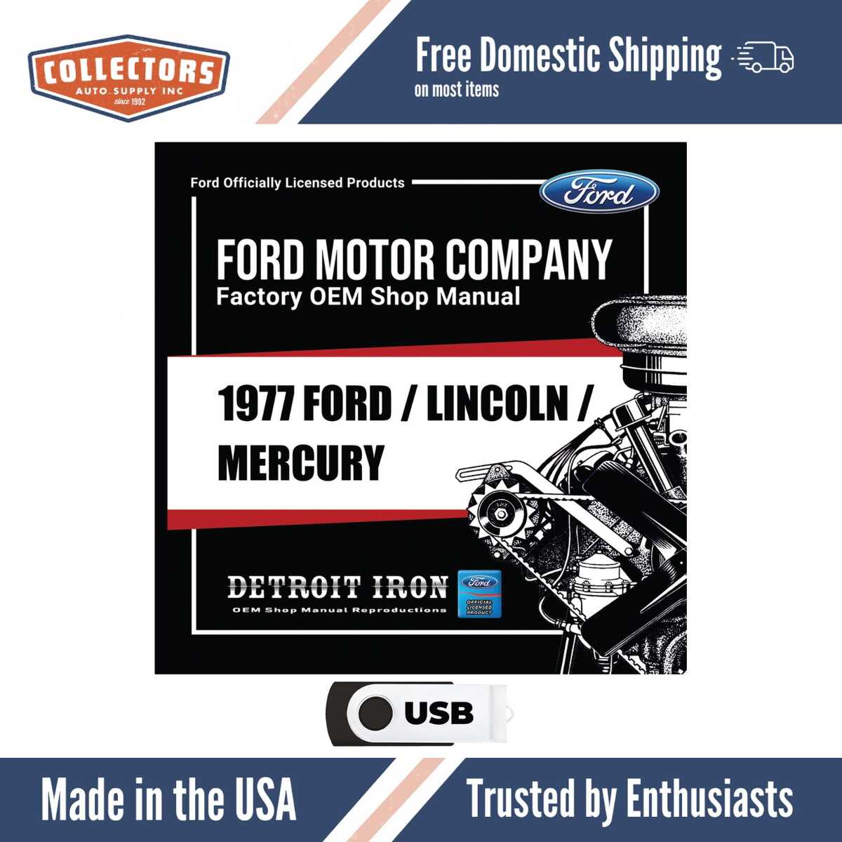 Digital Shop Manual and Resources for 1977 Ford Lincoln Mercury