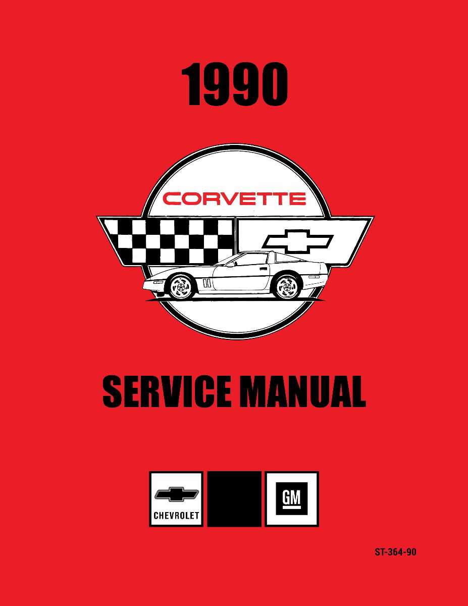 Service Manual for 1990 Chevrolet Corvette