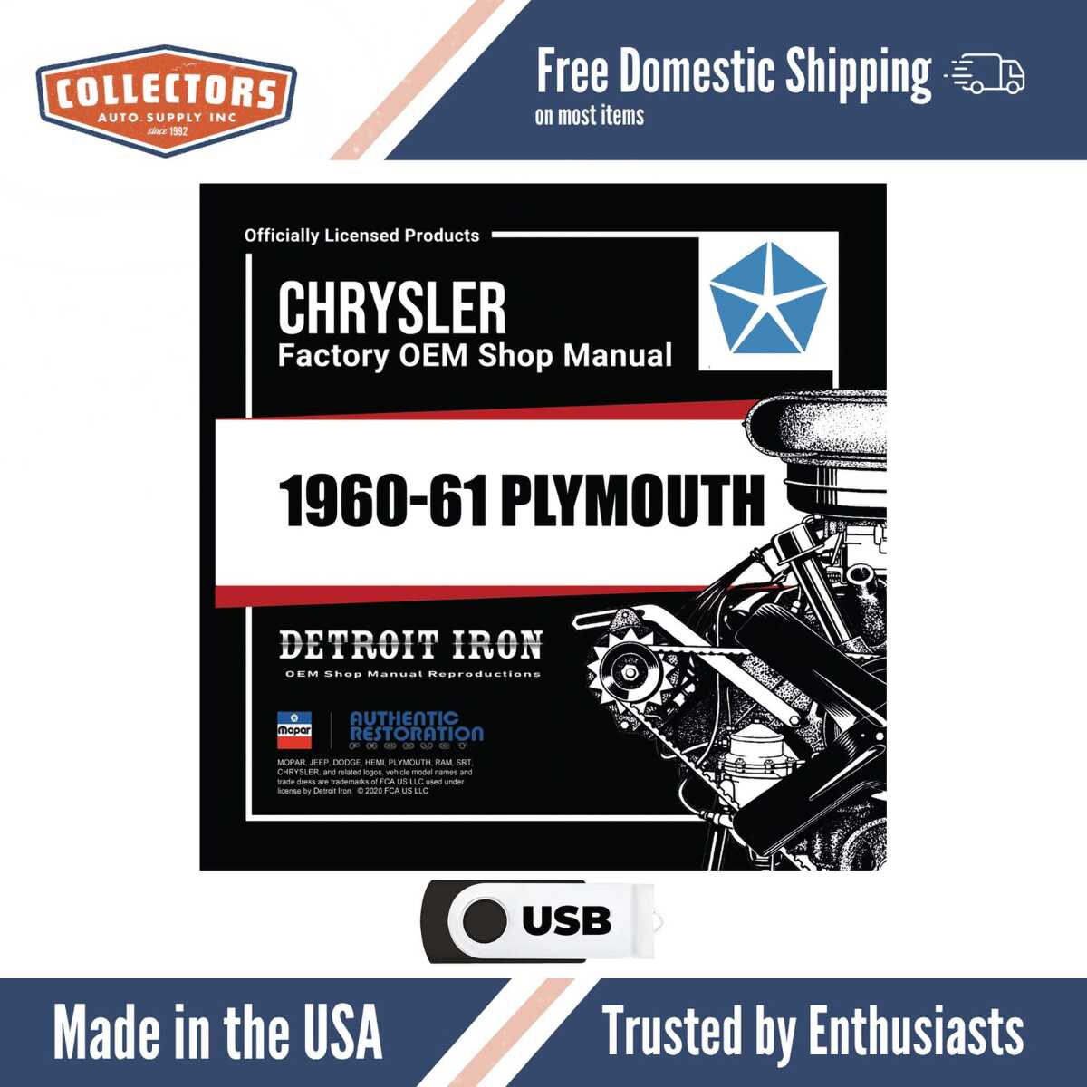Digital Shop Manual and Resources for 1960-1961 Plymouth