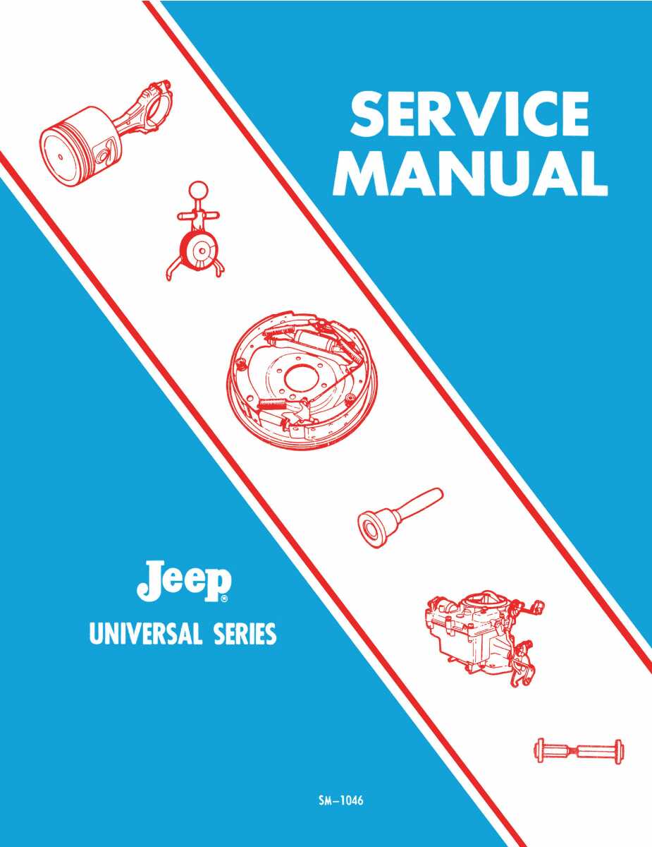 Service Manual for 1966-1971 Jeep CJ