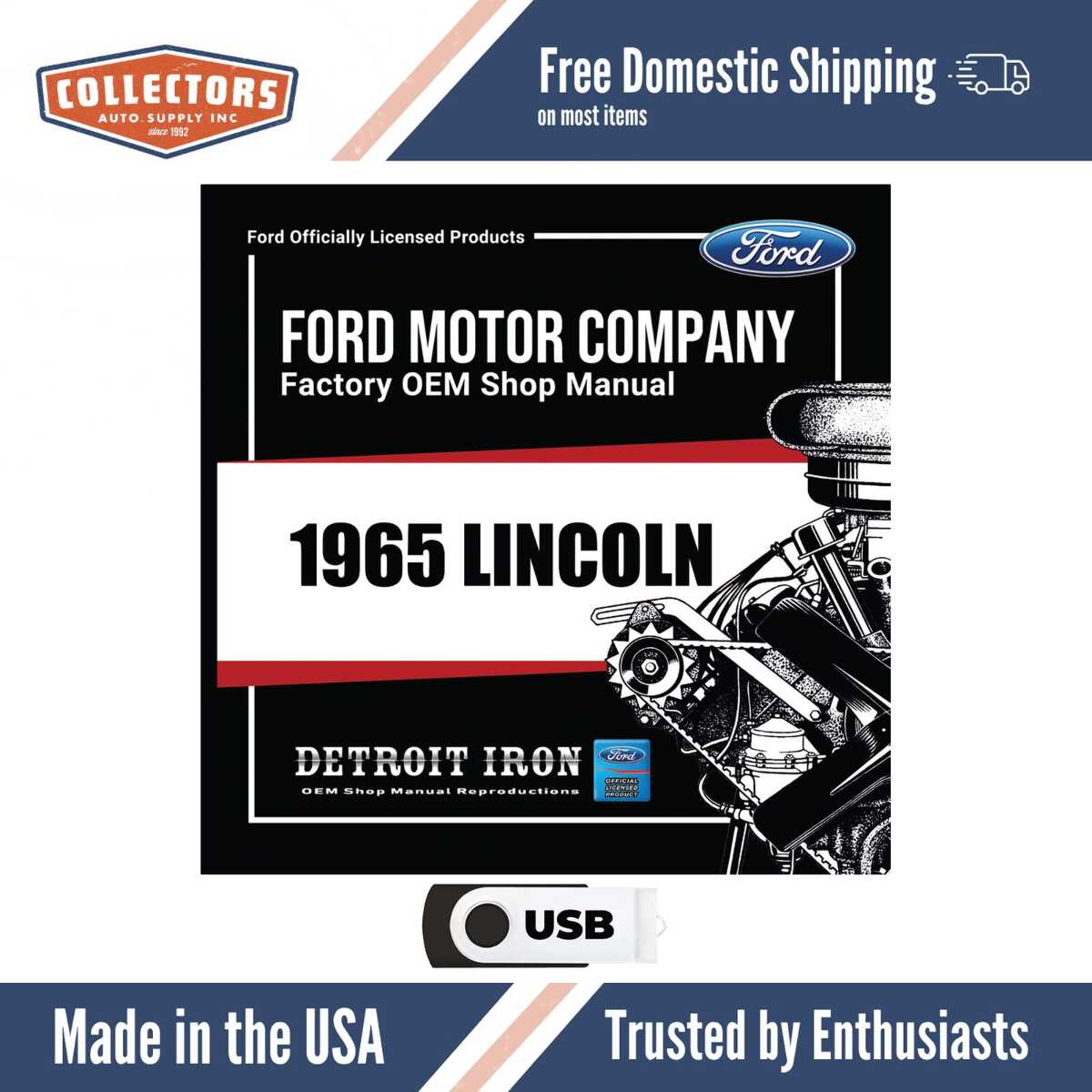 Digital Service Manuals for 1965 Lincoln