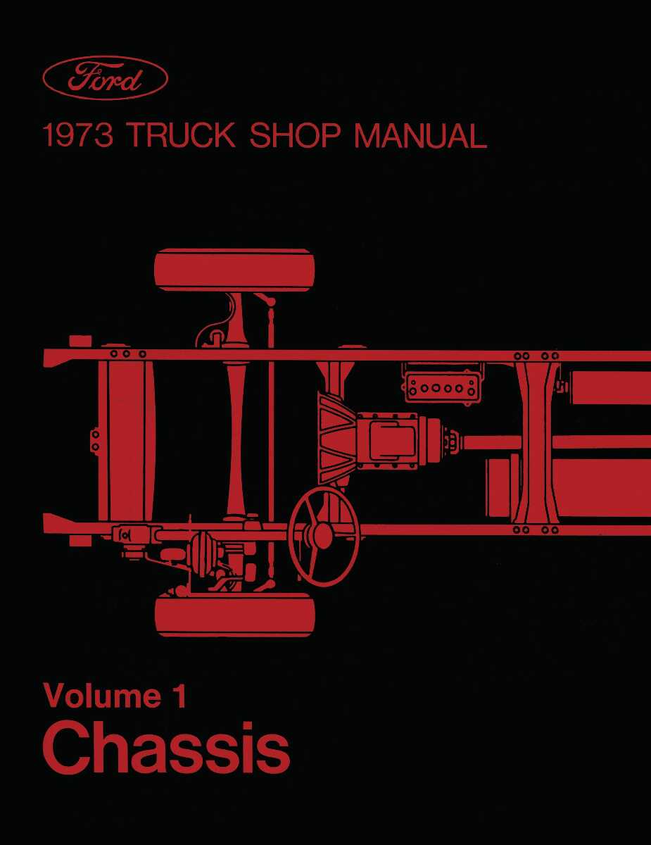 Service Manual for 1973 Ford Truck (5 Vol) Service Manual for 1973 Ford Truck (5 Vol)