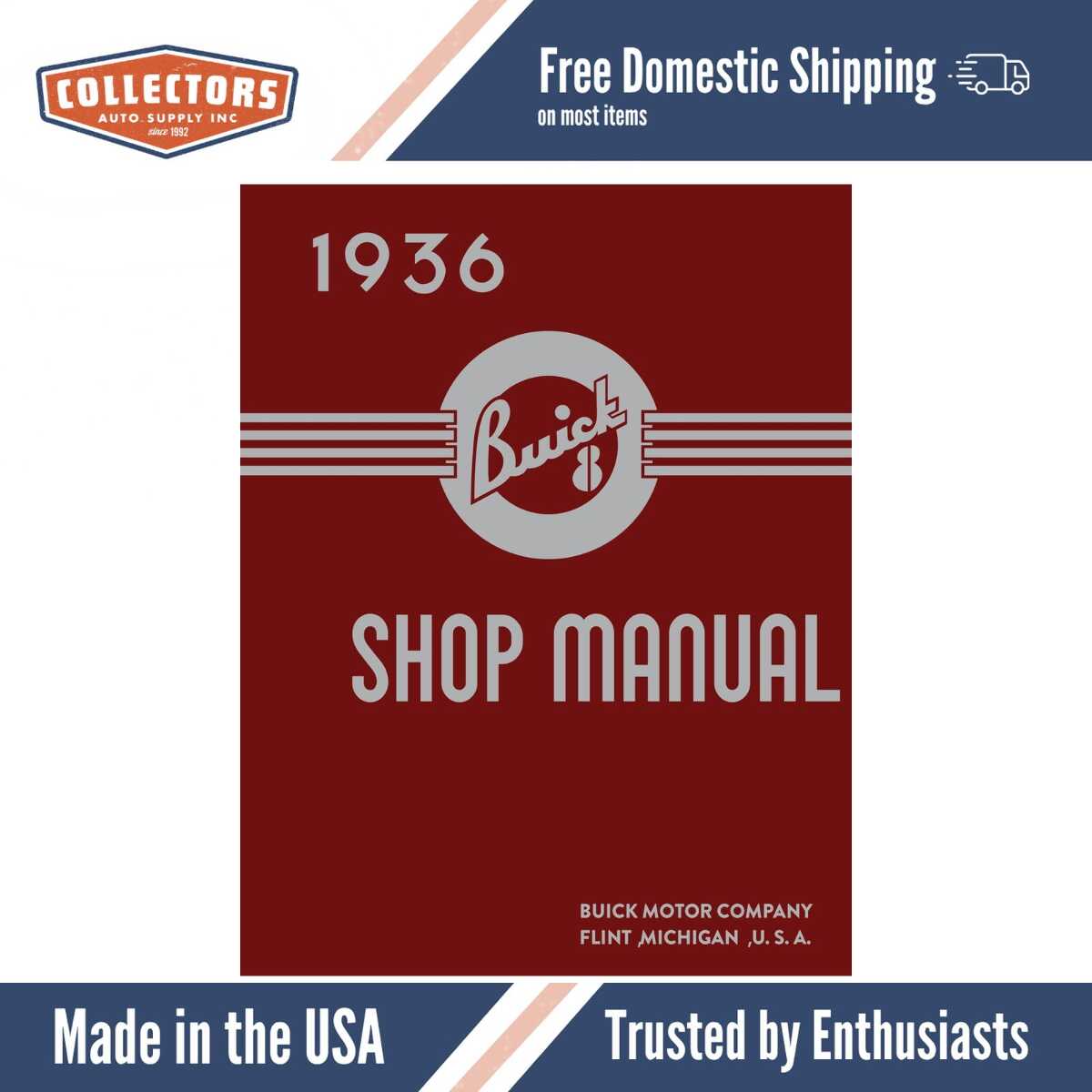 Service Manual for 1936 Buick