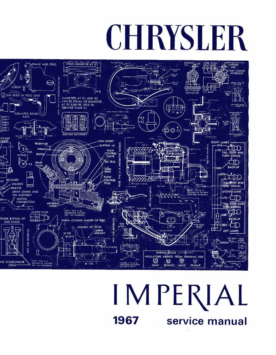 Service Manual for 1967 Chrysler Imperial