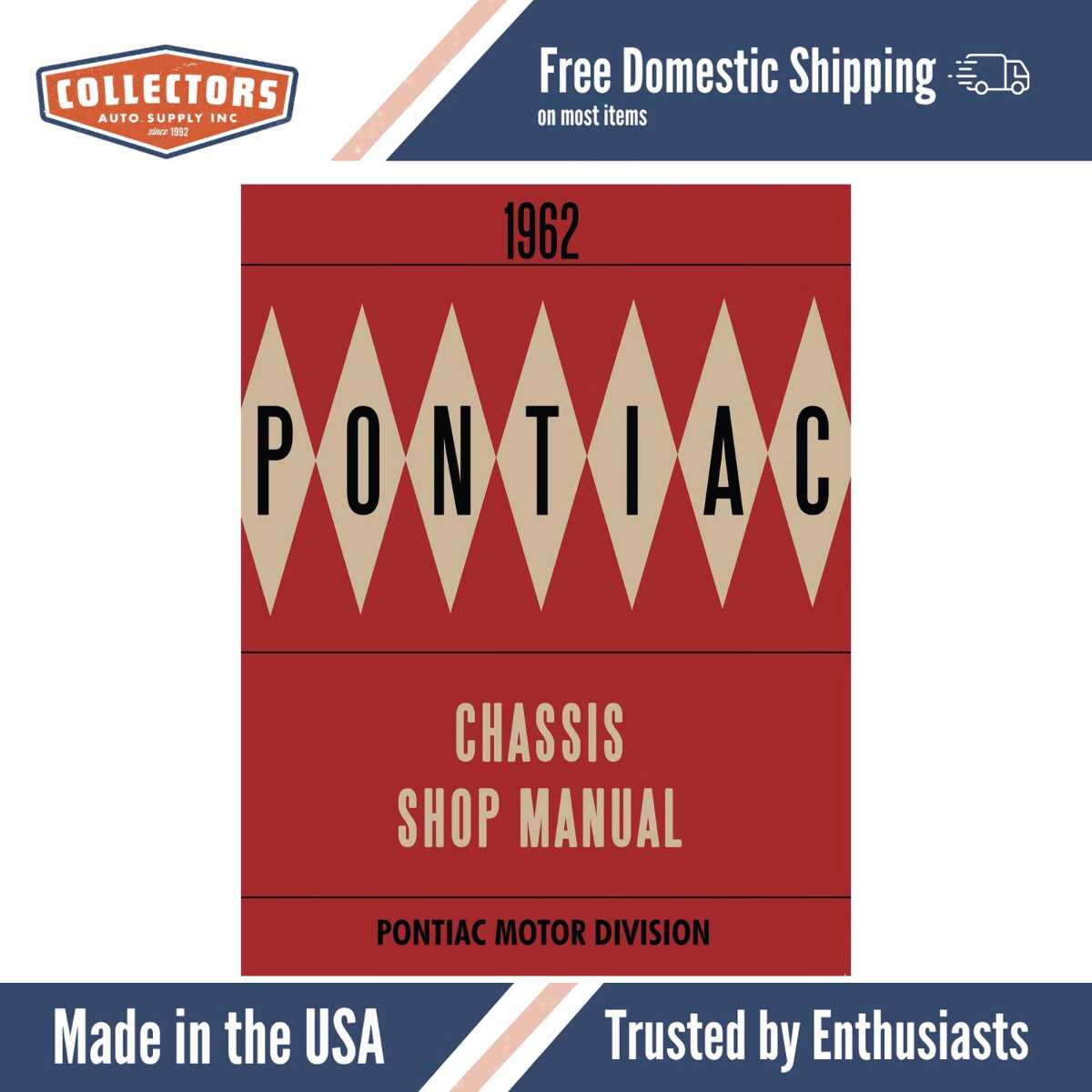 Service Manual for 1962 Pontiac