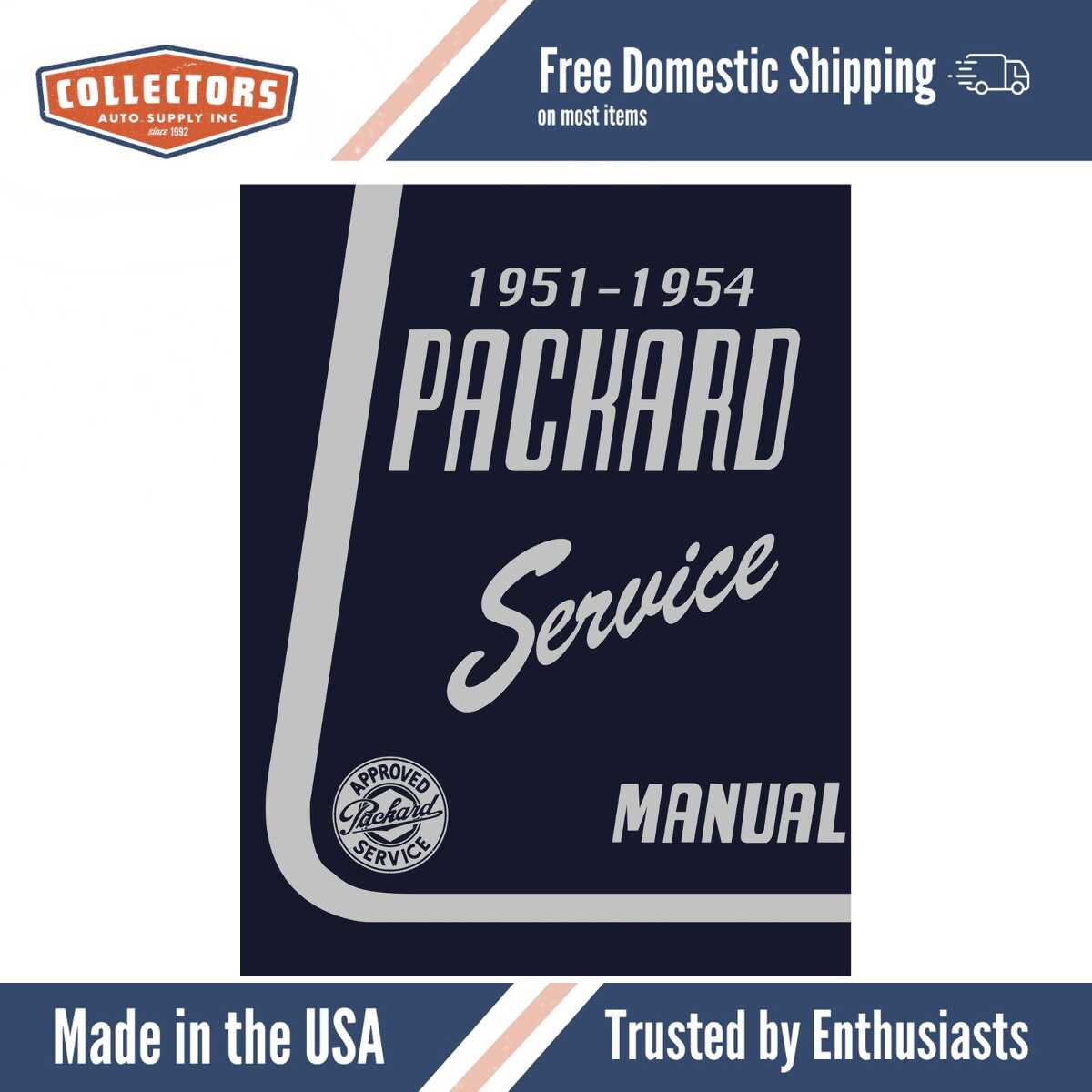 Service Manual for 1951-1954 Packard