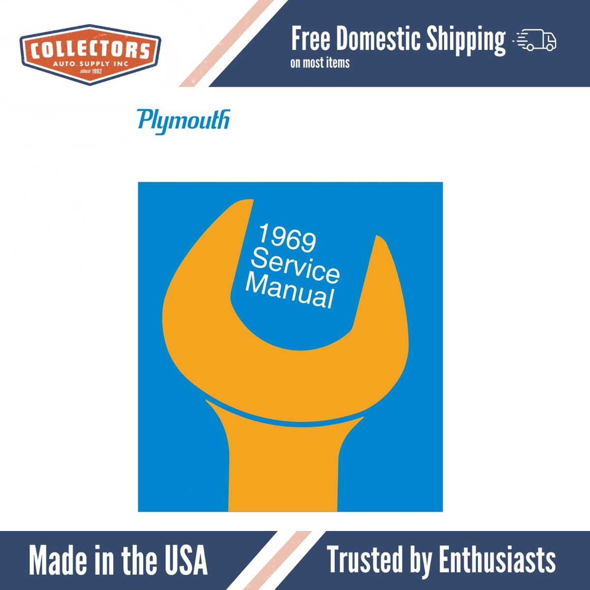 Service Manual for 1969 Plymouth