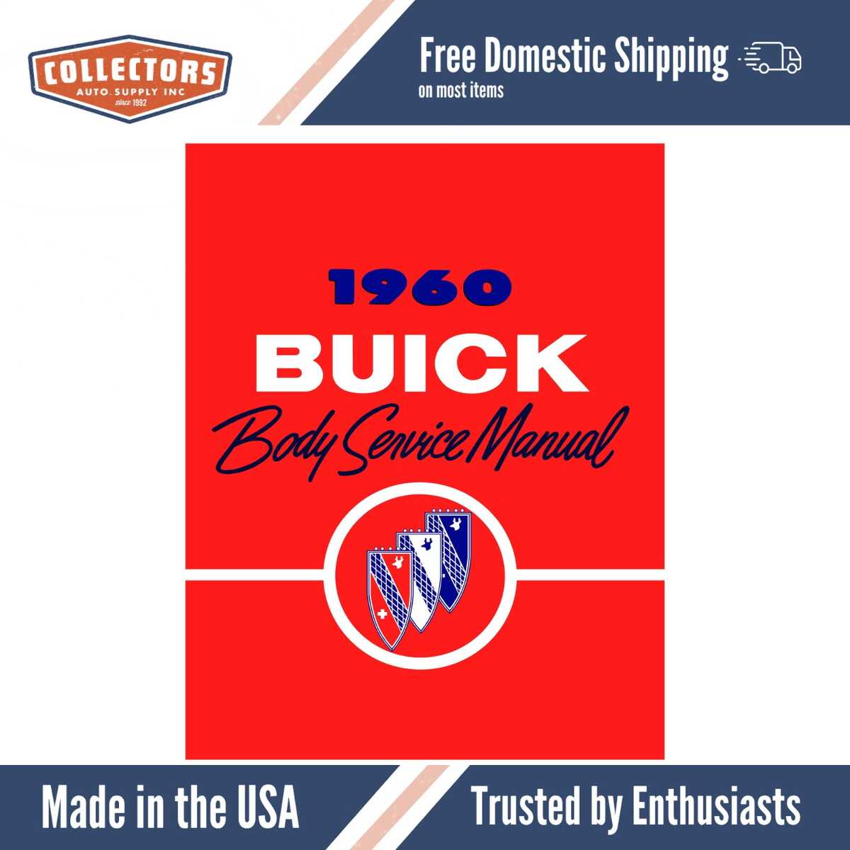 Body Shop Manual for 1960 Buick