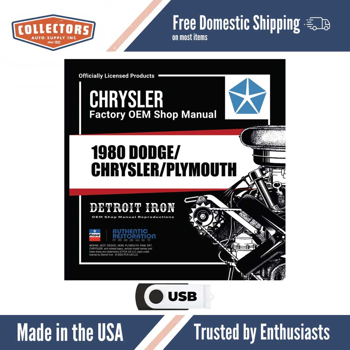 Digital Shop Manual and Resources for 1980 Dodge, Chrysler, Plymouth Full Size