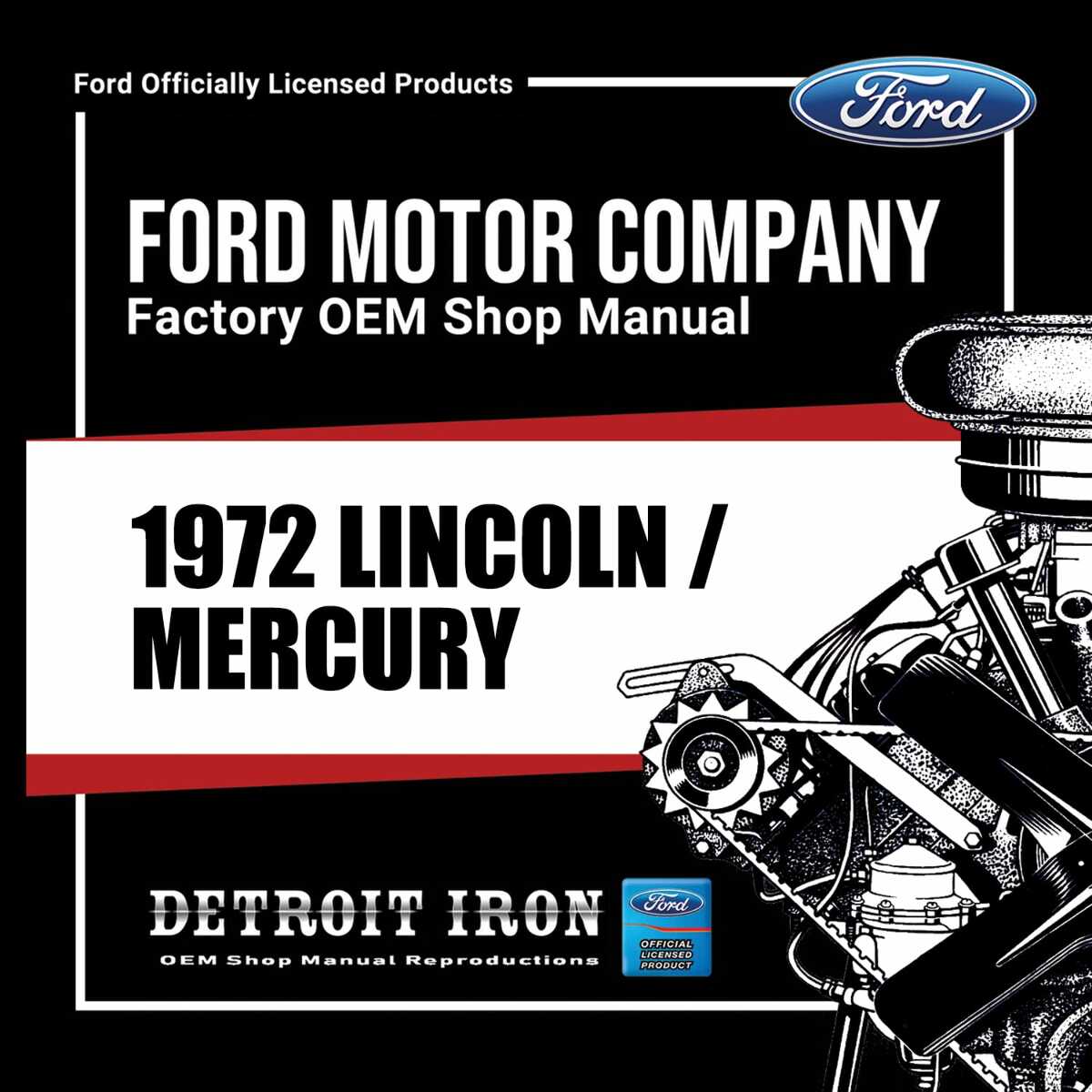 Digital Shop Manual and Resources for 1972 Lincoln Mercury