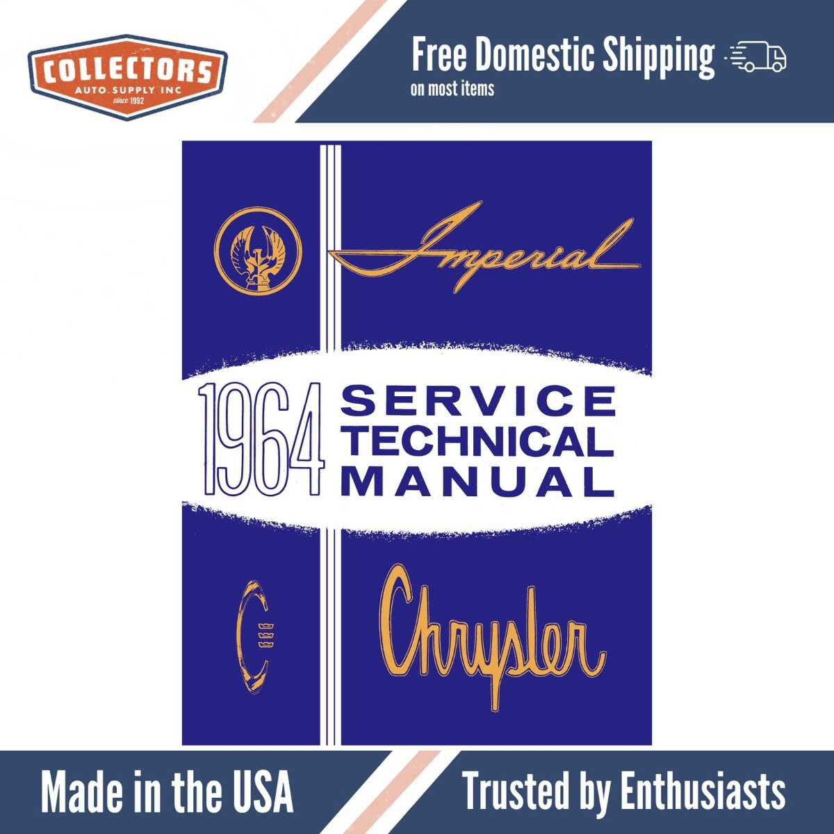 Service Manual for 1964 Chrysler Imperial