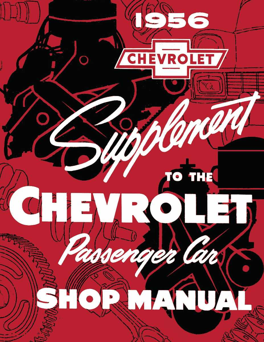 Service Manual for 1956 Chevrolet