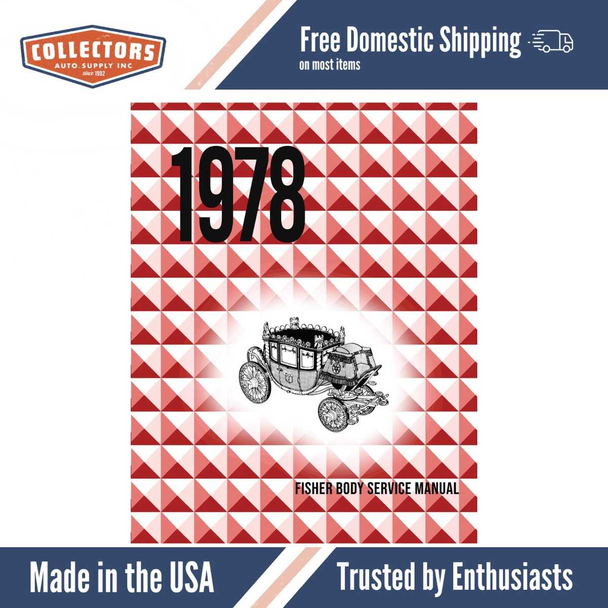 Body Shop Manual for 1978 Fisher