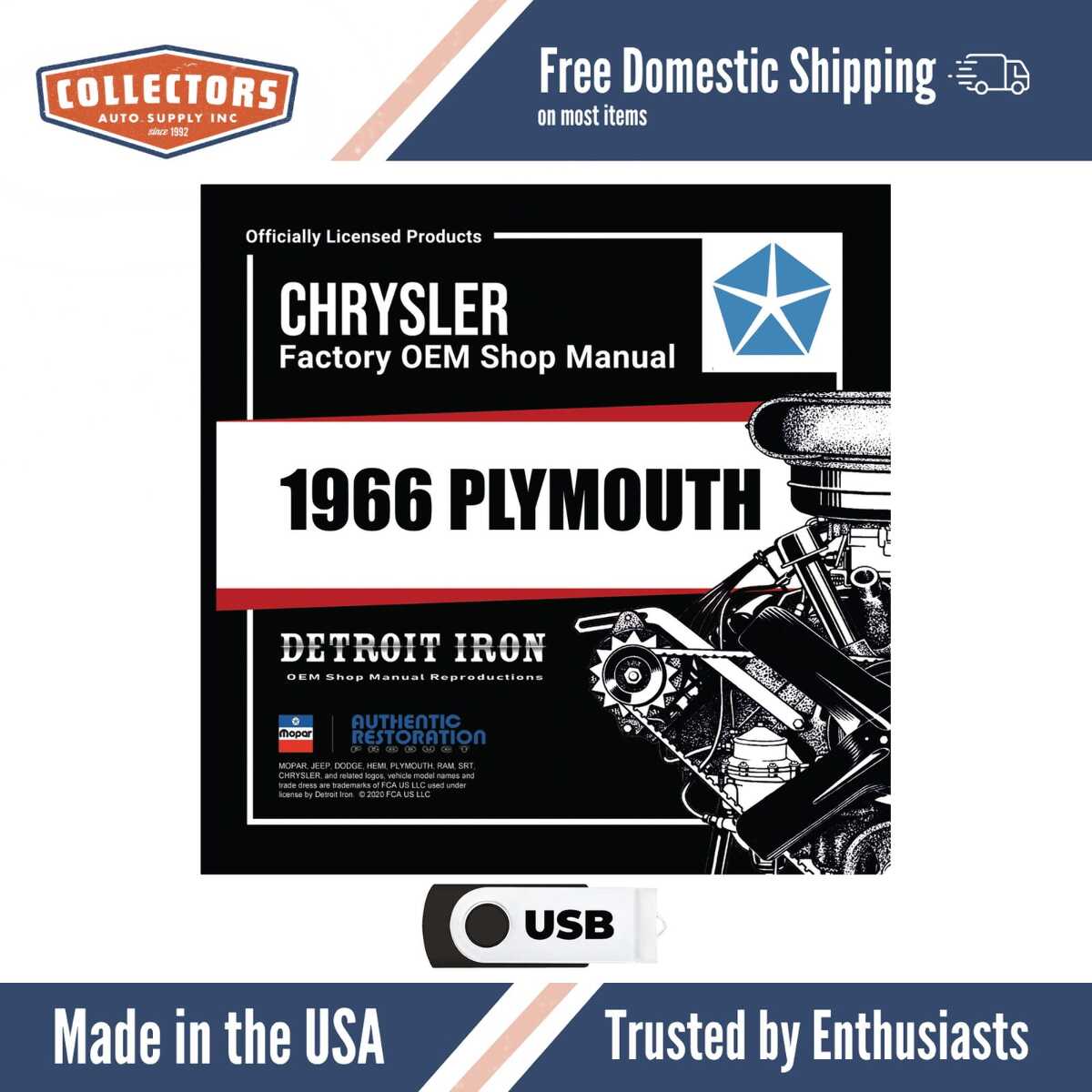 Digital Shop Manual and Resources for 1966 Plymouth