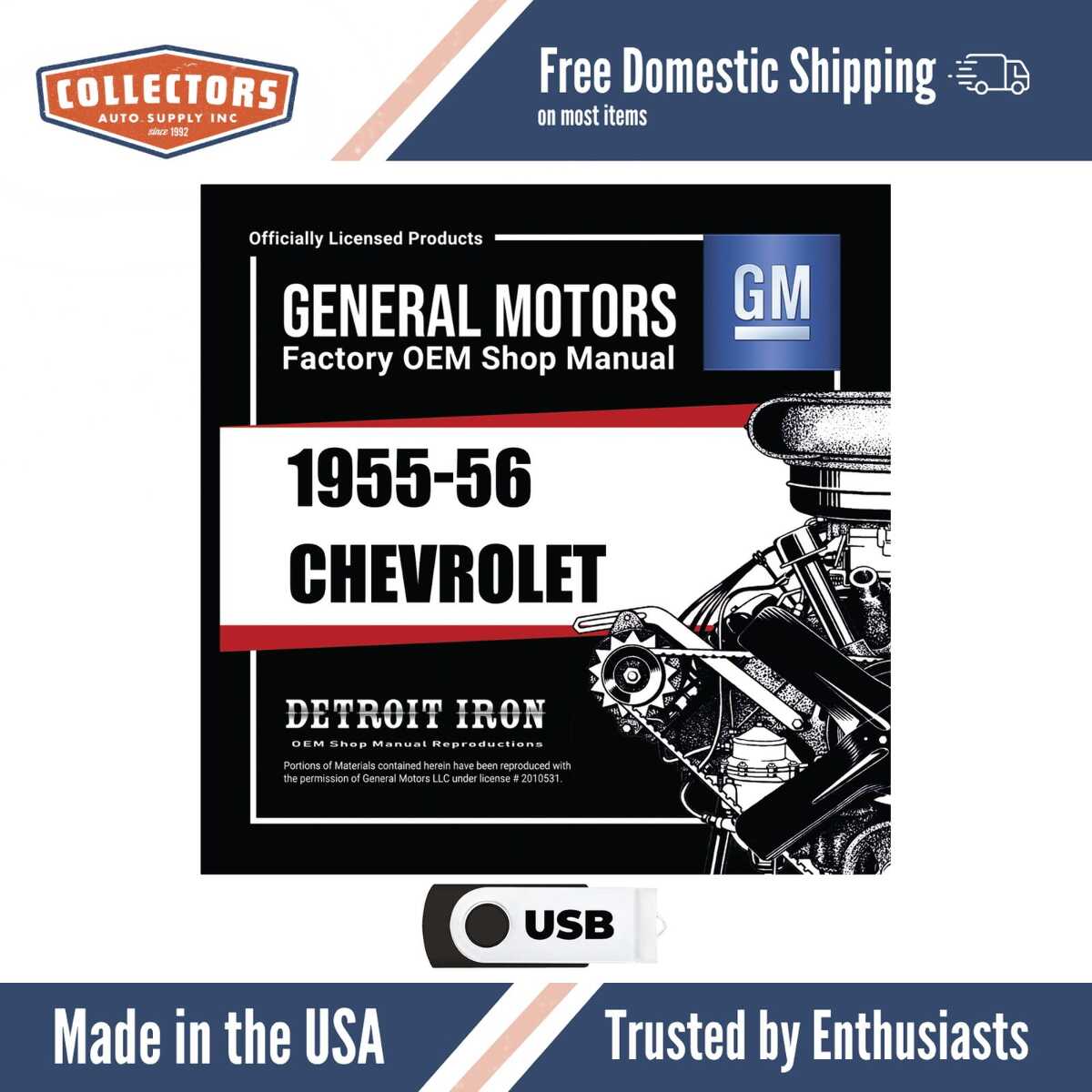 Digital Shop Manual and Resources for 1955-1956 Chevrolet and Corvette