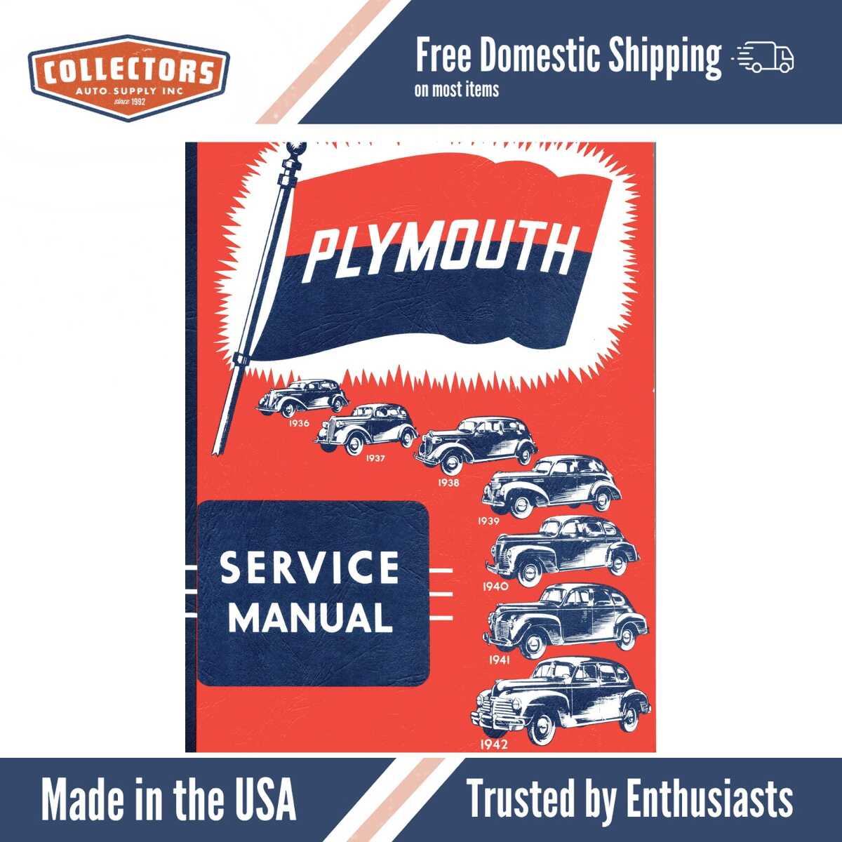 Service Manual for 1936-1942 Plymouth