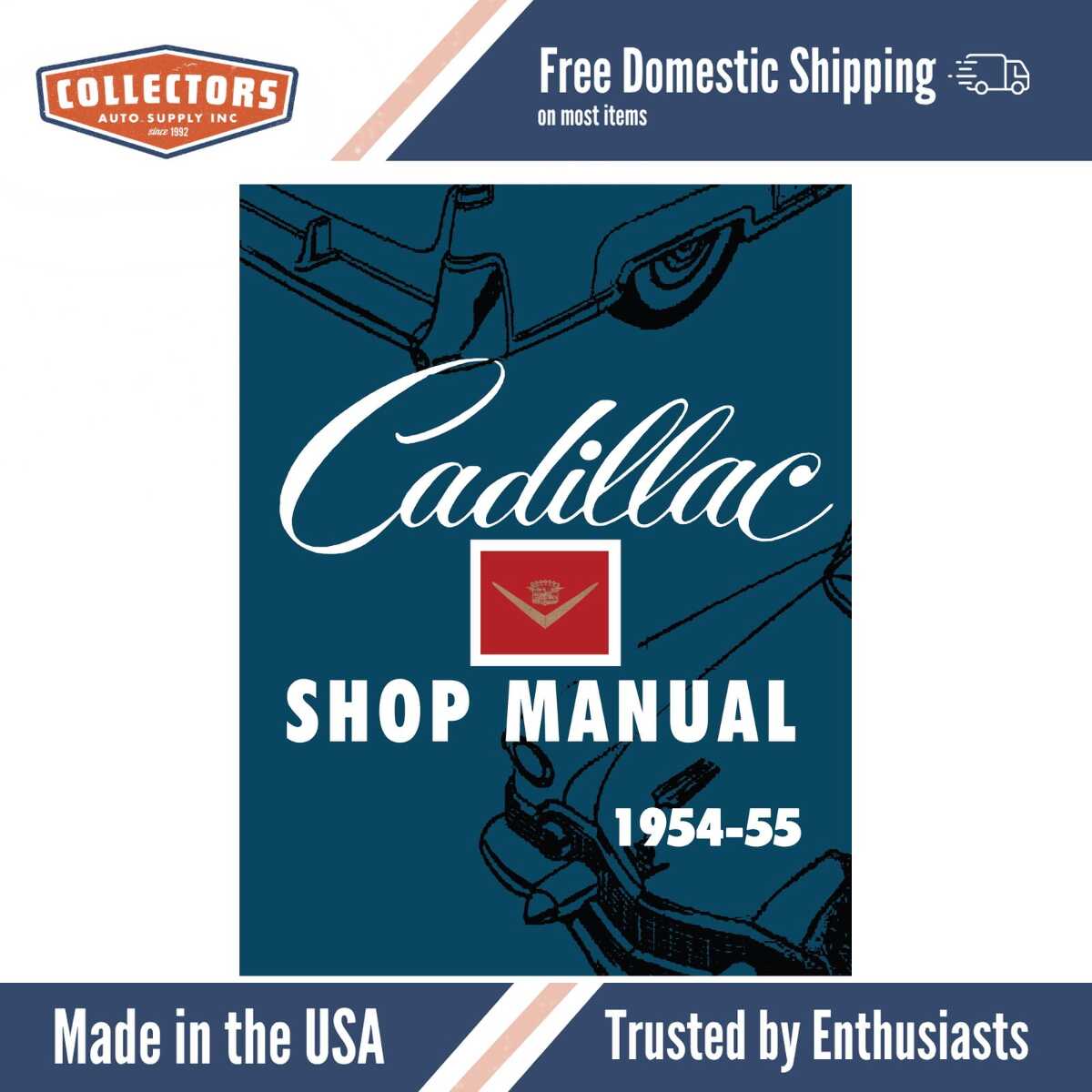 Service Manual for 1954-1955 Cadillac