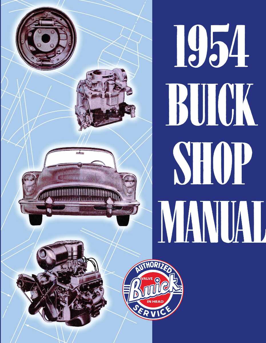 Service Manual for 1954 Buick All Models