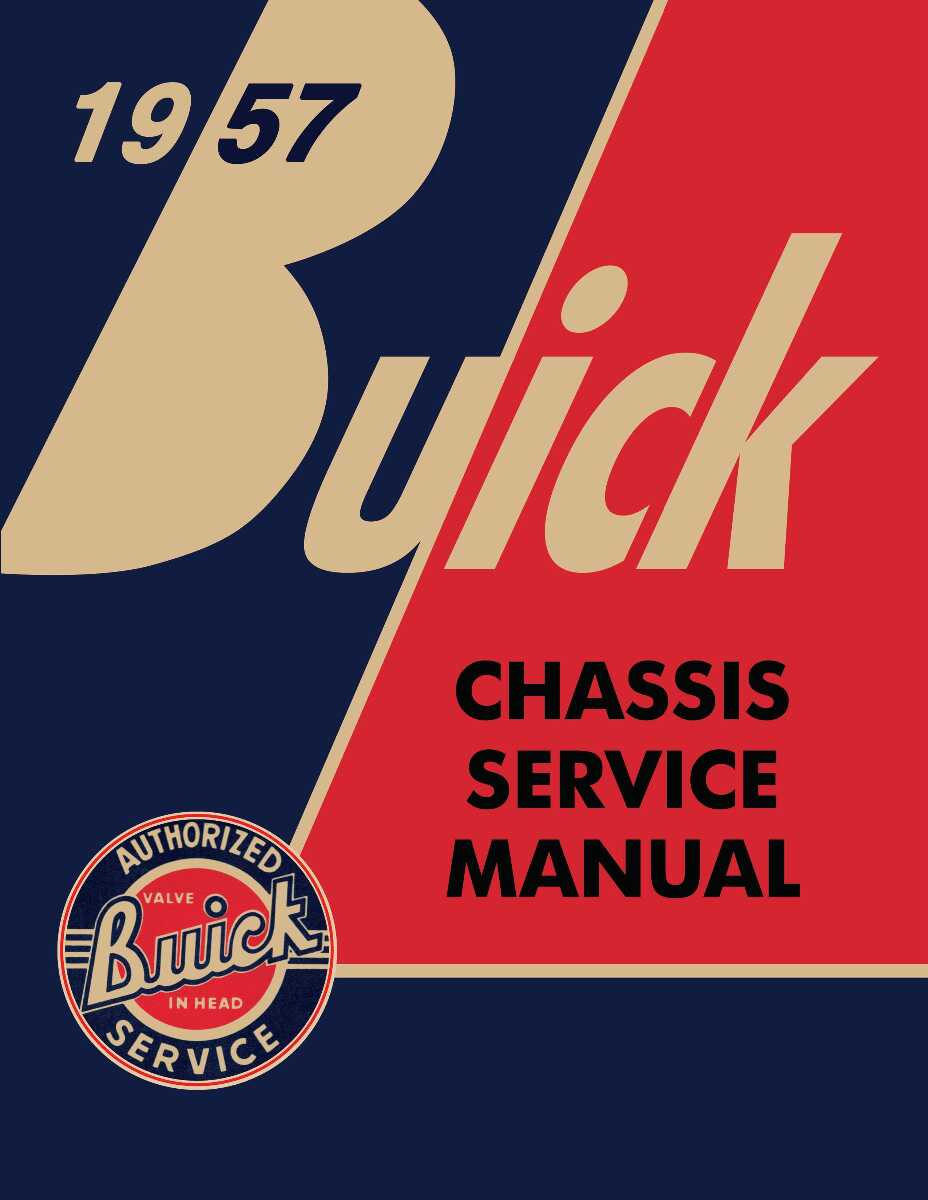 Service Manual for 1957 Buick