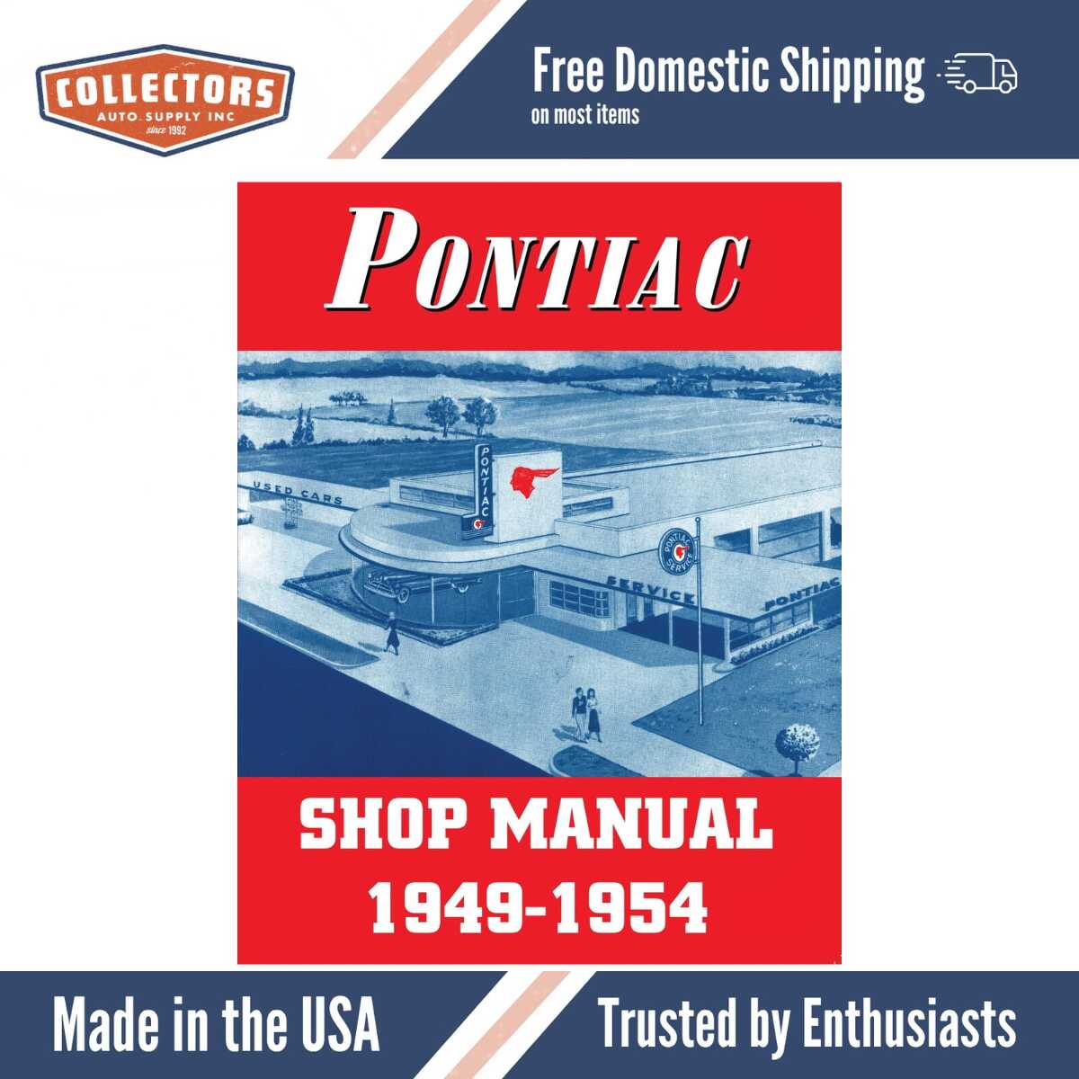 Service Manual for 1949-1954 Pontiac