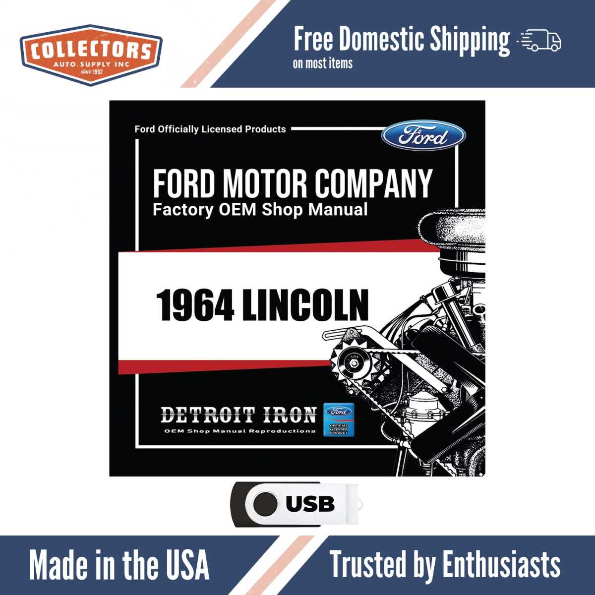 Digital Service Manuals for 1964 Lincoln