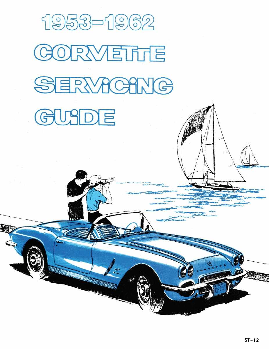 Service Manual for 1953-1962 Corvette