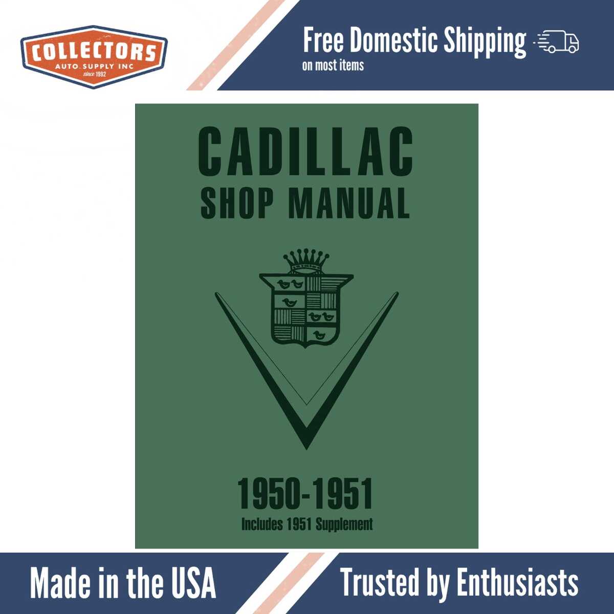 Service Manual for 1950-1951 Cadillac