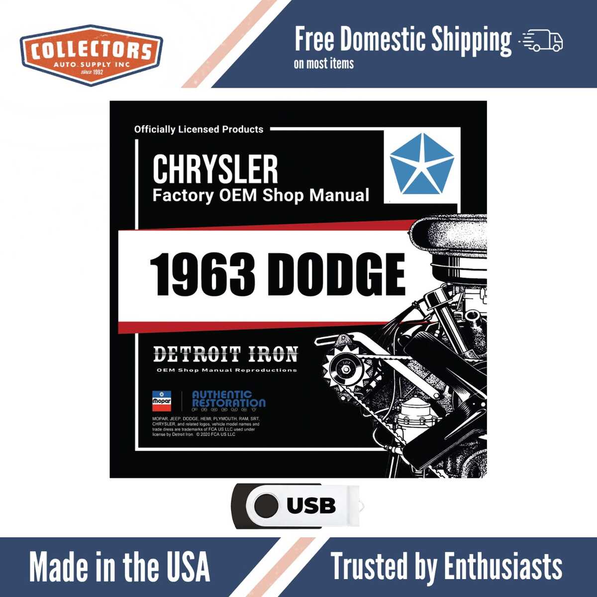 Digital Shop Manual and Resources for 1963 Dodge