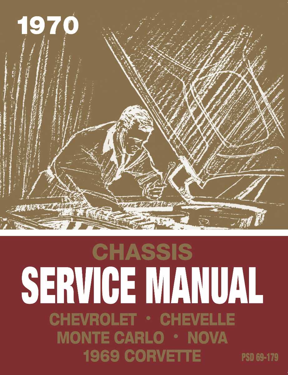 Service Manual for 1970 Chevrolet