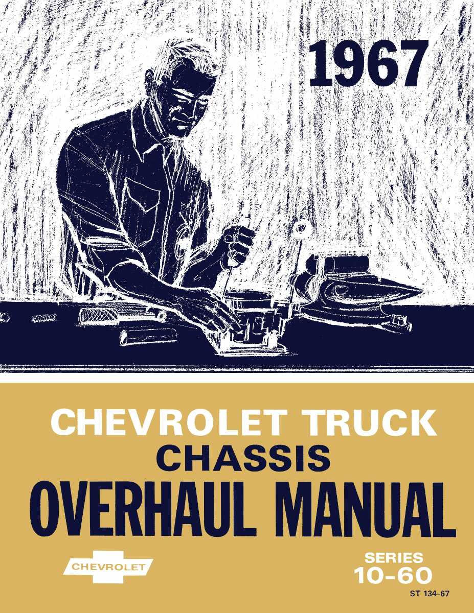 Chassis Service Manual for 1967 Chevy Truck Series 10-60