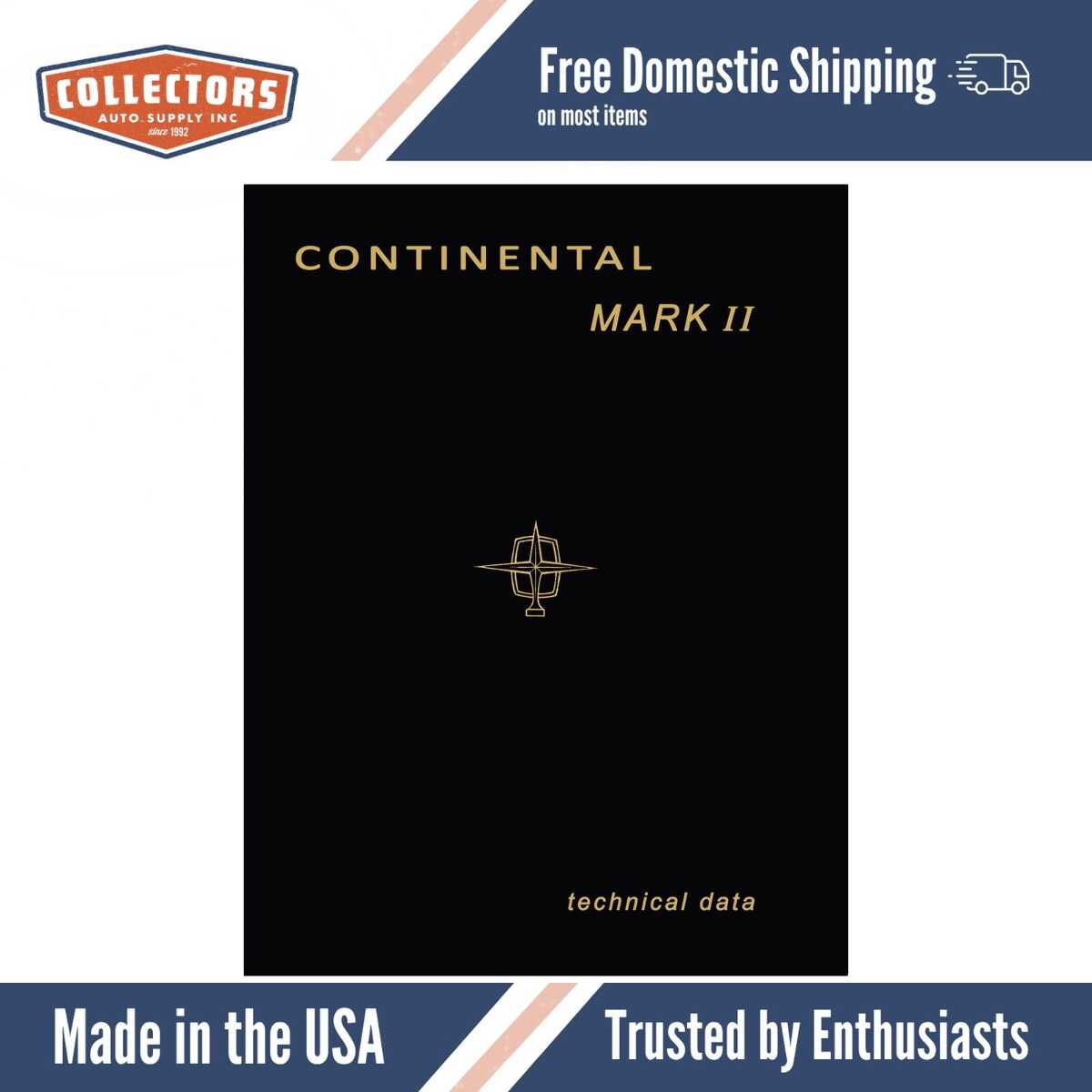 Service Manual for 1956-57 Continental Mark II