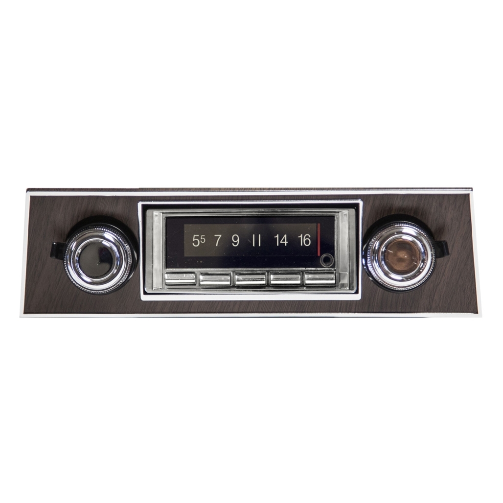 Vintage Car Radio for 1967-1968 Chevrolet Camaro Walnut USA-740