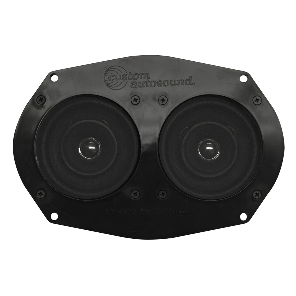 Vintage Car Speakers 6"x9" - 4" 210W Kenwood Dual Assembly 1006