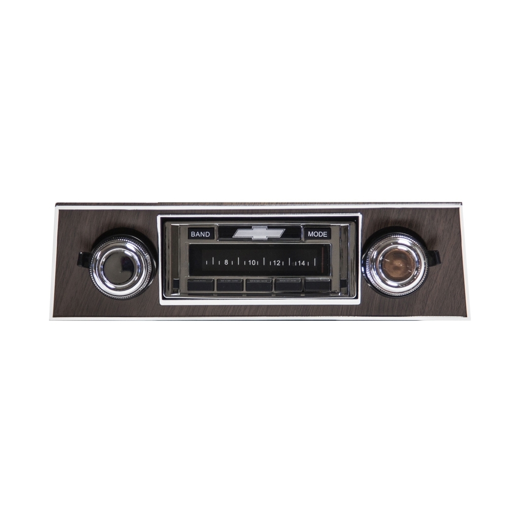 Vintage Car Radio for 1967-1968 Chevrolet Camaro Black USA-630