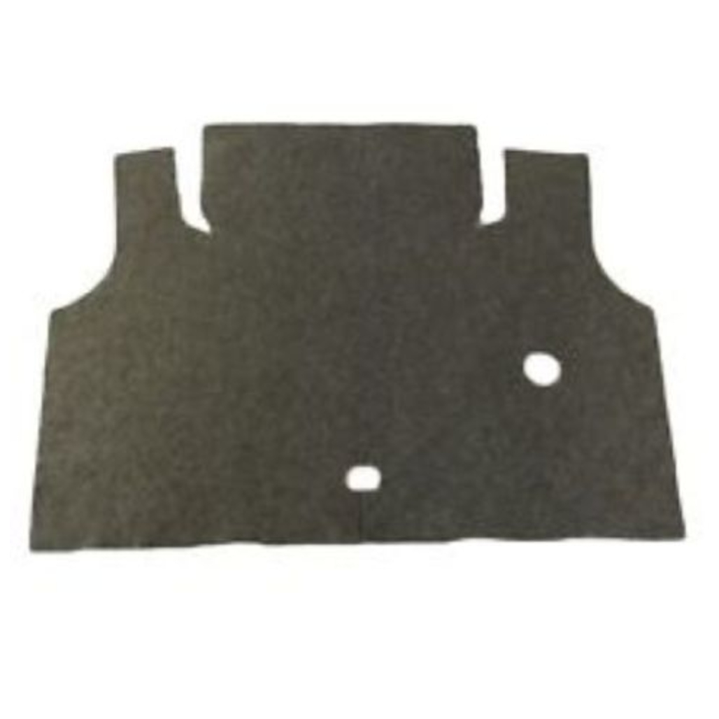 Trunk Floor Mat Cover for 1971-1977 Mercury Comet 2DR Hardtop, Small Ford Plaid Rubber Material, Front Area Cover.