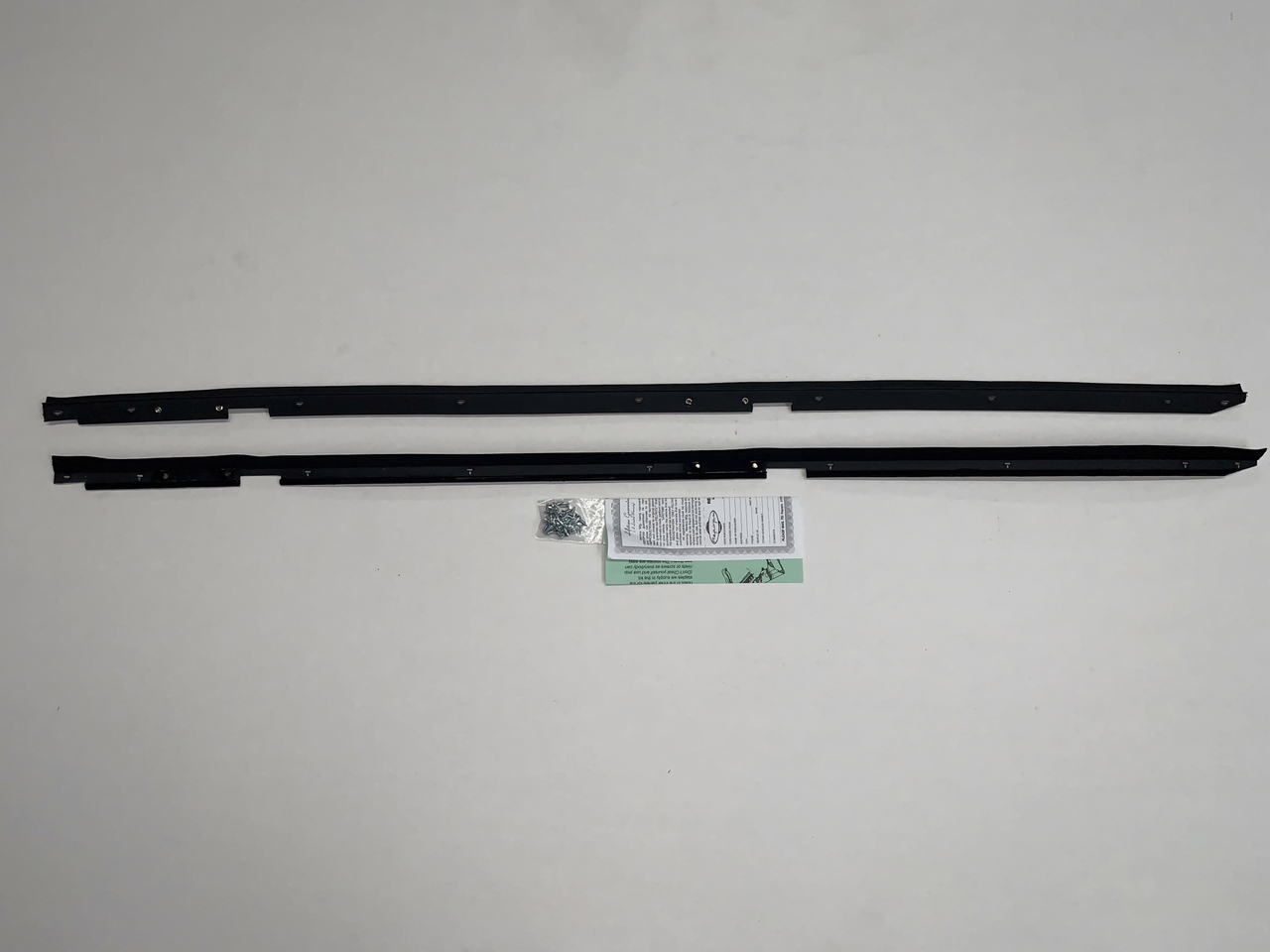 1979-1985 Cadillac Eldorado Window Sweeps Felt Kit 2Pcs Front Left Right US Made Authentic Pieces Vintage Classic Cars Trucks