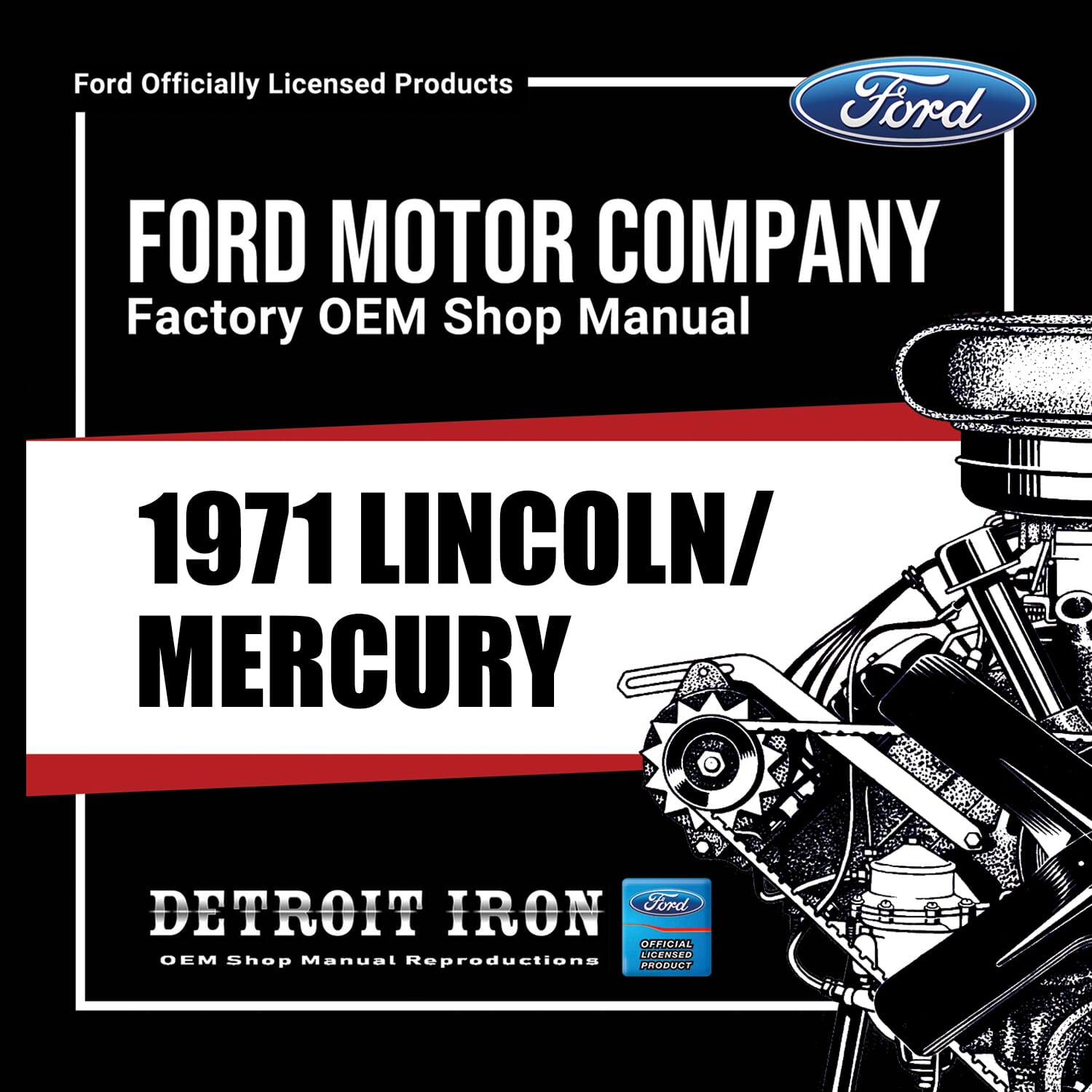 Digital Shop Manual and Resources for 1971 Lincoln Mercury