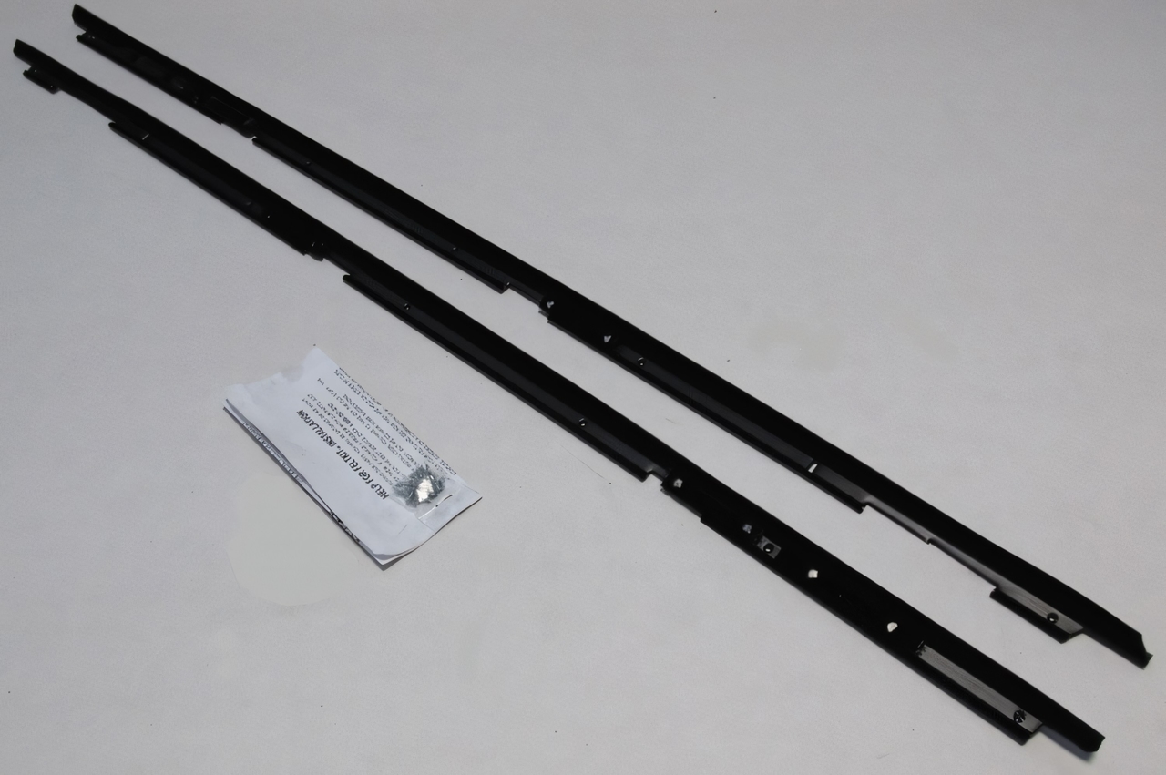 Window Sweeps Felt Kit Belt Line Weatherstrip for Camaro Firebird 82-92 Front LH/RH Outer Pair - Authentic OEM Quality