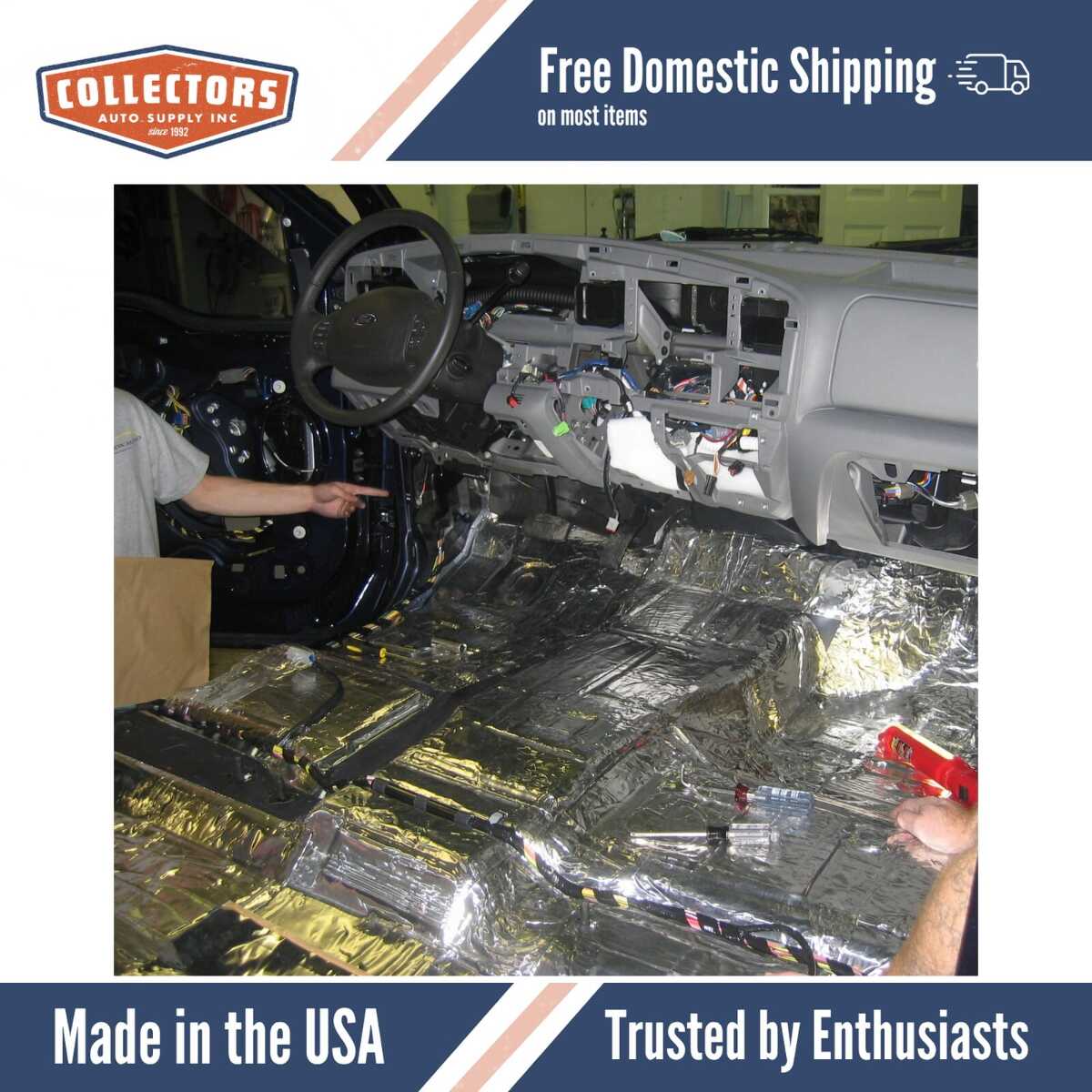 Sound Deadener Firewall Insulation Kit for 2007-2010 Pontiac G3 670012