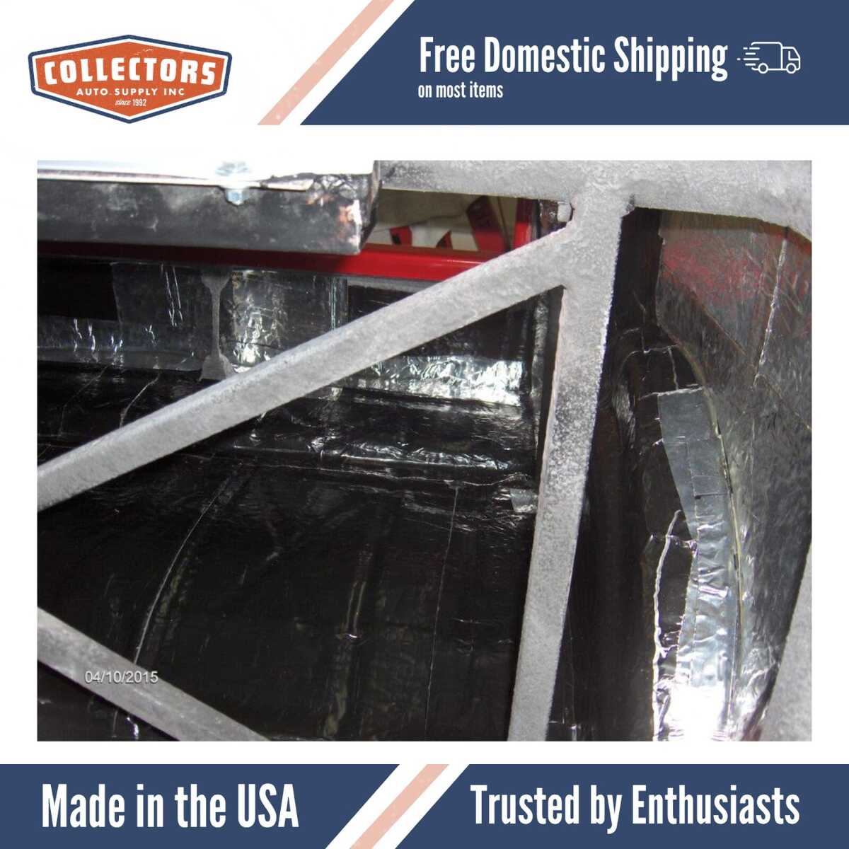 Sound Deadener Trunk Insulation Kit for 1933-1934 Ford Model 40 611334