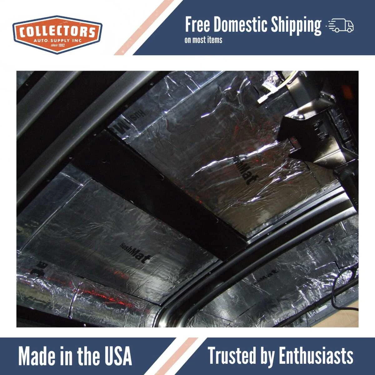 Sound Deadener Roof Insulation Kit for 1970-1974 Plymouth Barracuda