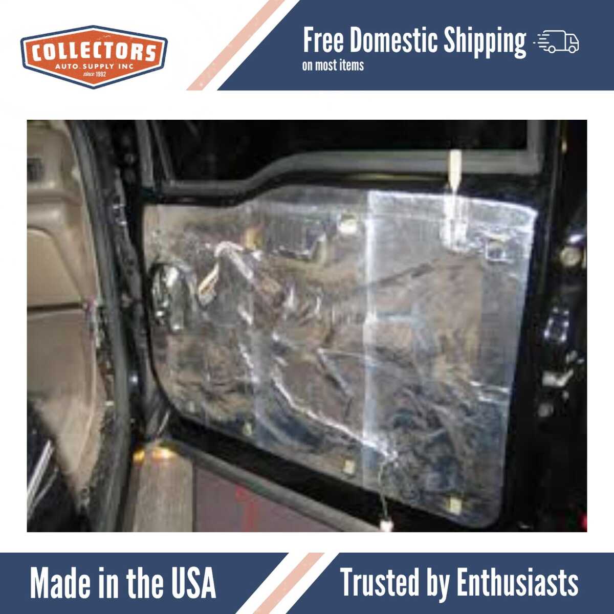 Sound Deadener Door Insulation Kit for 2006-2008 BMW Z4 585453