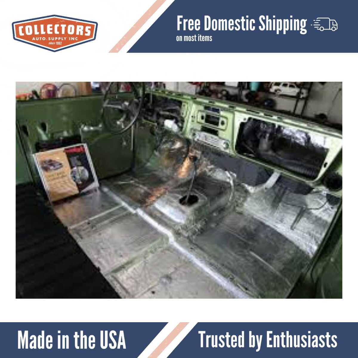 Sound Deadener Firewall Insulation Kit for 1987-2004 Dodge Dakota