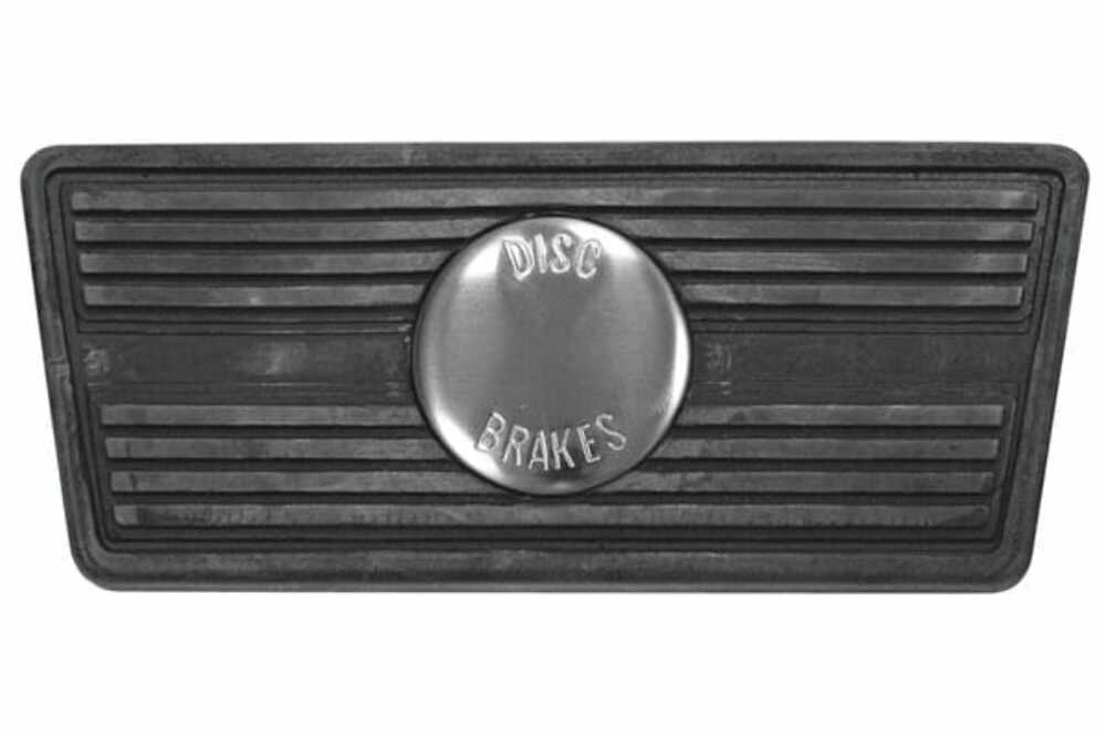 Brake Pedal Pad for 1970-1972 GM A-Body, Brake, Auto. Trans., Disc Each