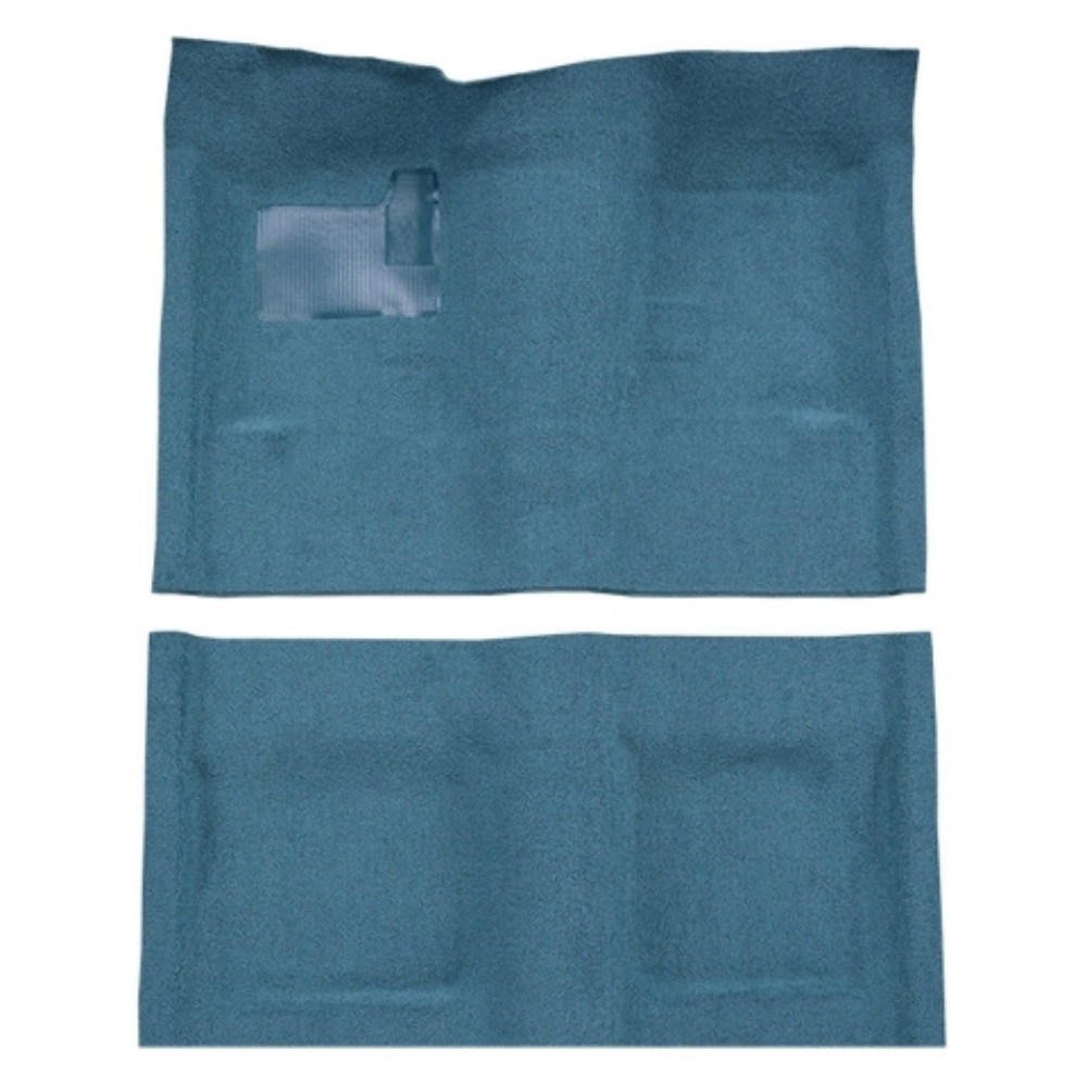 Carpet Flooring for 1968 Chevrolet Chevy II 2DR Auto/Manual Bench Seat - Black Loop, US-made Automotive-Grade Material Carpet Flooring for 1968 Chevrolet Chevy II 2DR Auto/Manual Bench Seat - Black Loop, US-made Automotive-Grade Material